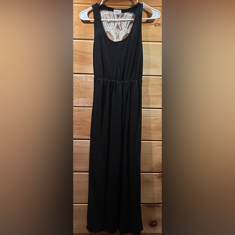 Women’s Small Black Maxi Skeleton Lace